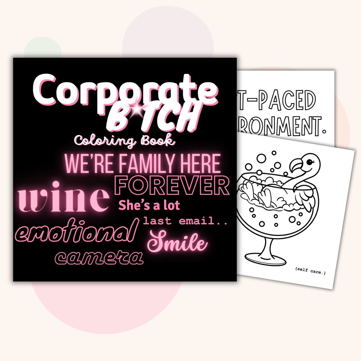 Corporate B*tch omalovánky