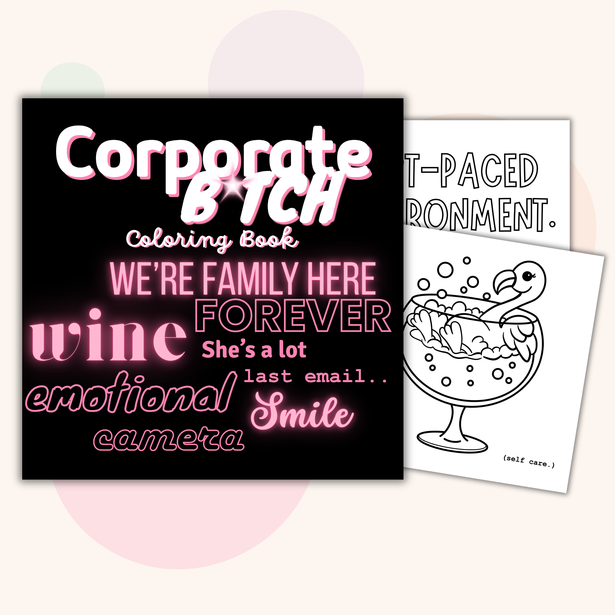 Corporate B*tch omalovánky